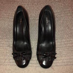 NWOT Vaneli wedge heels.
